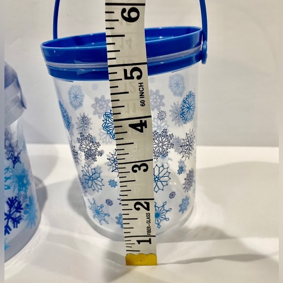 ❄️ Holiday Storage Bundle- Blue Snowflake Design NWT - Picture 6 of 11